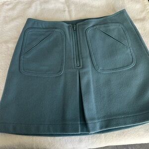 GAP Teal Mini Skirt with Pockets